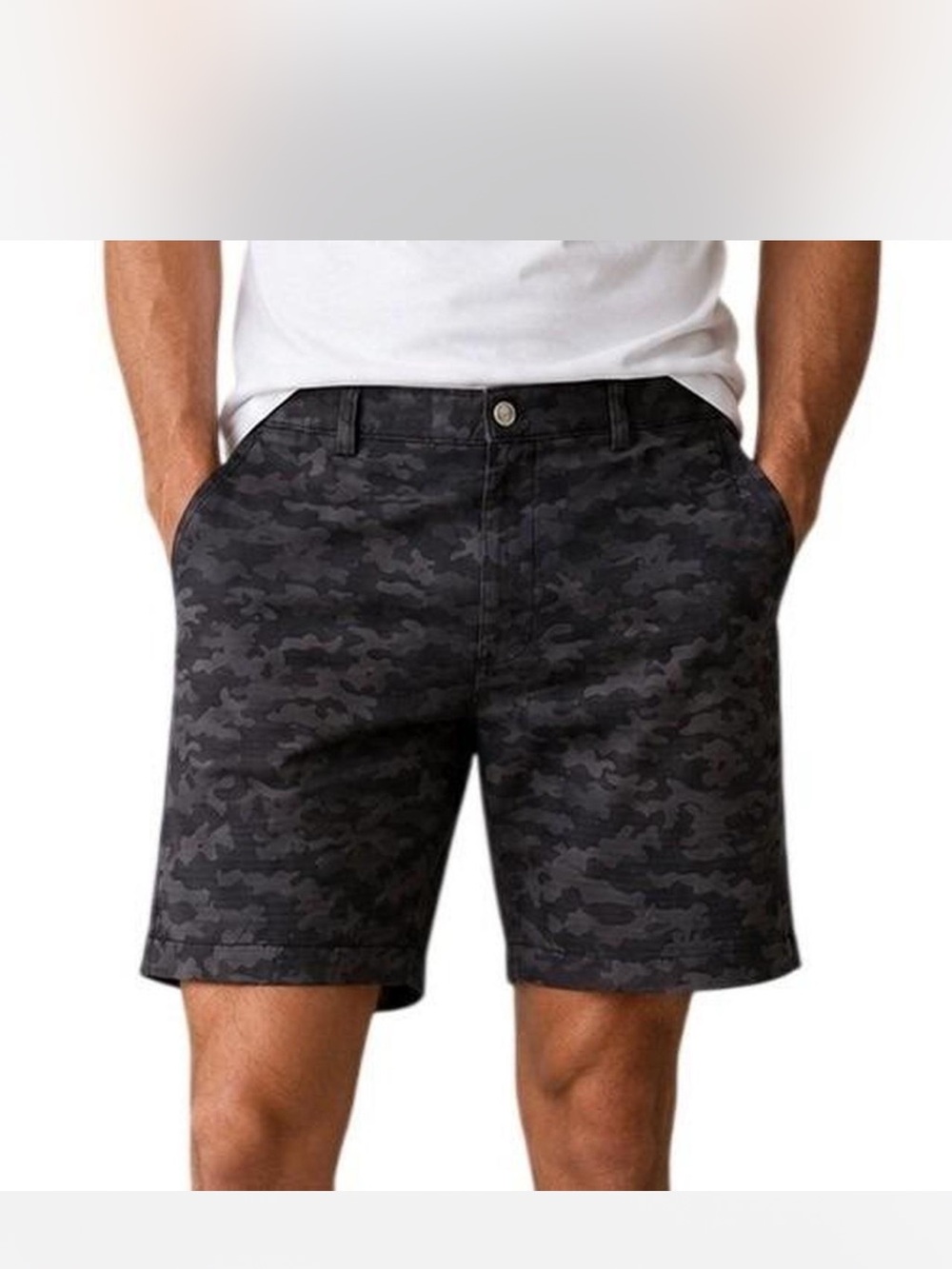 Peter Millar Crown Sport Shackleford Camo Performance Hybrid Shorts